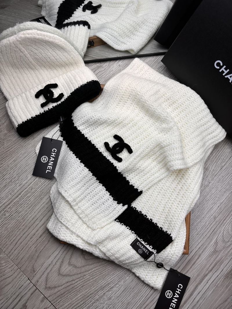 Chanel Caps Scarfs